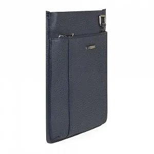 Сумка муж LB-62291-7A синяя нат.кожа