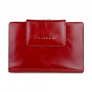 Кошелек жен AR-3292-LC красн. нат.кожа Alfa Ricco