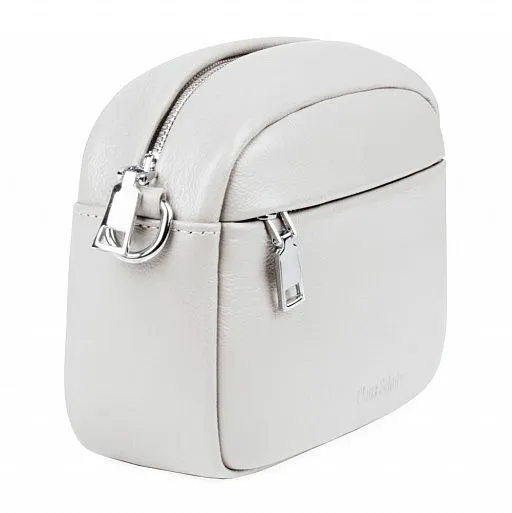 Сумка женская GH-8536 белая натуральная кожа