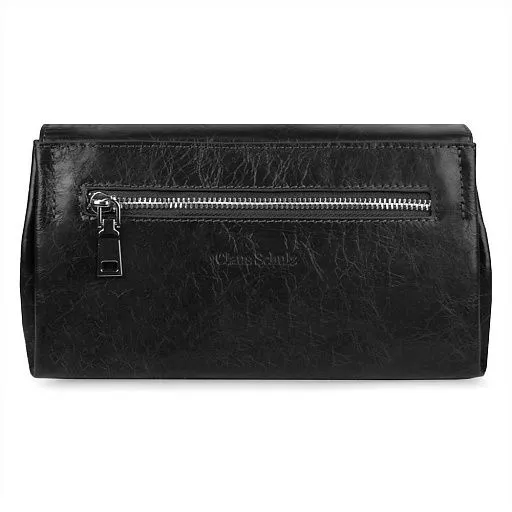 Сумка женская GH-8542 черная натуральная кожа лак