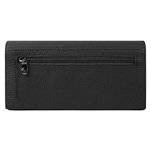 Кошелек женский MO-426-999 черный натуральная кожа