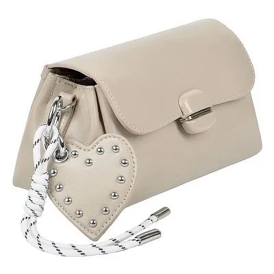 Сумка женская GH-6665 бежевая натуральная кожа